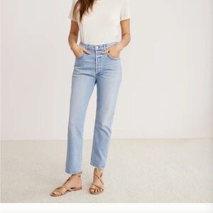 Agolde Riley Crop Jean